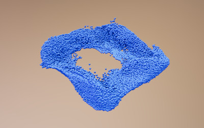 three.js webgpu - compute fluid particles
