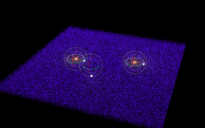 three.js webgpu - attractors particles