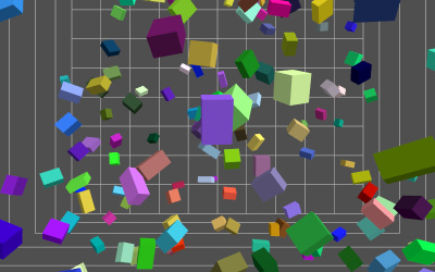 three.js xr - cubes